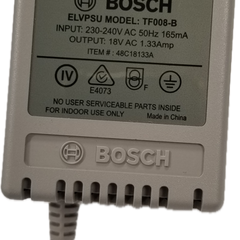 Bosch BOSTF008-B 18VAC 240VAC Power Supply 1.3A 1X Output Bare Wire Black