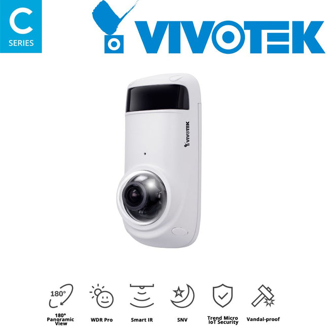 Vivotek C Series 5MP Panoramic  Camera - CC9381-HV