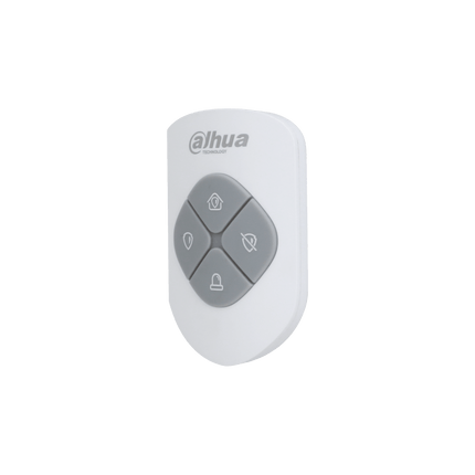 Dahua DAHI9971 Airshield Wireless 4 Button Keyfob White with Cr2032 Battery 433.1 - 434.6 Mhz *Battery Life 5 Years
