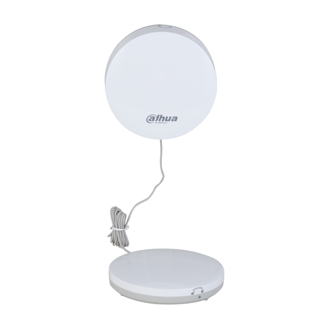 Dahua DAHI9983 Airshield Series Wireless Water Sensor White Plastic Wall Mount IPx5 433.1-434.6Mhz 1Xcr123A Battery (3.3V) Suits Dhi-Art-Arc3000H-03-Fw2