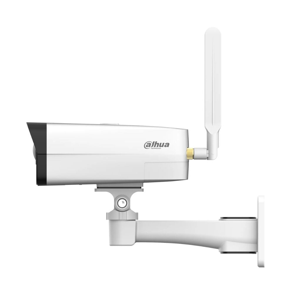Dahua Security Camera: 4MP IR Fixed-focal Bullet WizSense 4G Network Camera - DH-IPC-HFW3441DG-AS-4G-EAU-B