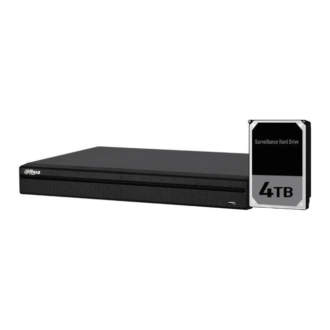 Dahua 8CH XVR with 4TB - DH-XVR5108HS-4KL-I3-S2-4TB