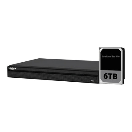 Dahua 8CH XVR with 6TB - DH-XVR5108HS-4KL-I3-S2-6TB