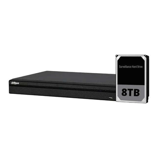 Dahua 8CH XVR with 8TB - DH-XVR5108HS-4KL-I3-S2-8TB