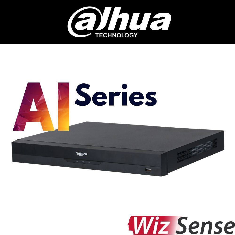 Dahua 16-Channel Network Video Recorder: 32MP, WizSense Series, Quick-Pick - DHI-NVR5216-16P-AI/ANZ
