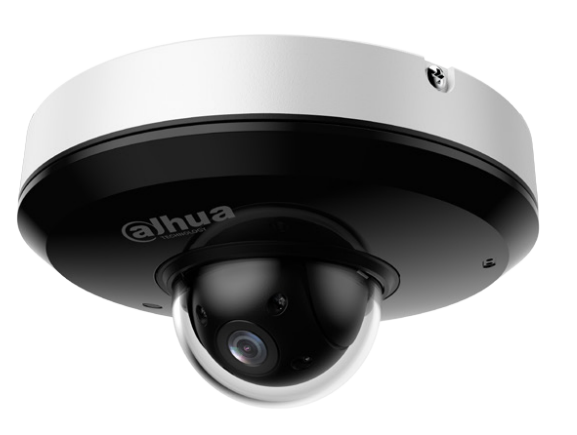 Dahua Security Camera: 4MP IR Mini PTZ, 2.8 mm-12 mm, 4X Zoom, IP66 - DH-SD1A404DB-GNY