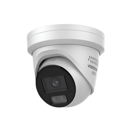 Hikvision DS-2CD2367G3-LIS2UY-SL 6MP ColorVu 3.0 Turret Camera with Strobe Light & Audio