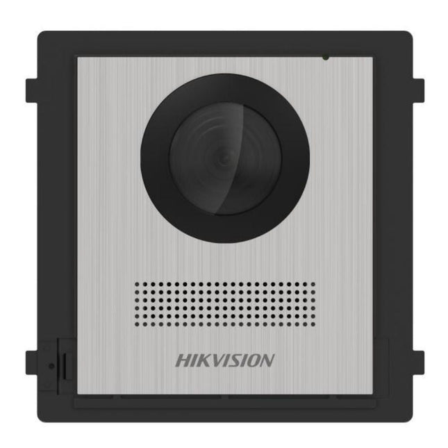 Hikvision DS-KD8003-IME1-STAINLESS IP Intercom Gen 2 Colour Camera Module, 1 Button, PoE, Stainless Steel (KD8003)