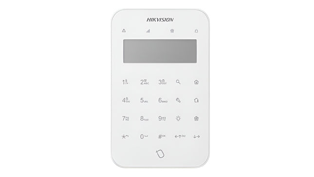Hikvision DS-PK1-LT-WB AX Pro Series Wireless LCD Keypad