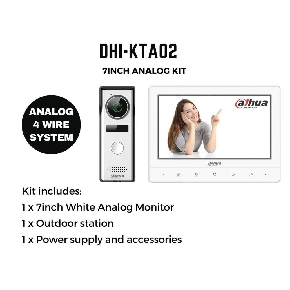 Dahua 4-Wire Analog Kit - DHI-KTA02