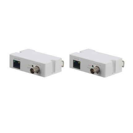 Dahua Single-Port Long Reach Ethernet over Coax Extender - KIT-DH-LR1002-1ET/LR1002-1EC