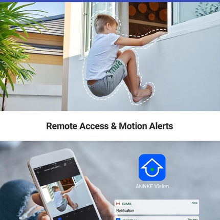 Annke Security Kit: 8x 6MP Turret Cameras, 8CH NVR, Smart Dual Light, AI Detect, Mic