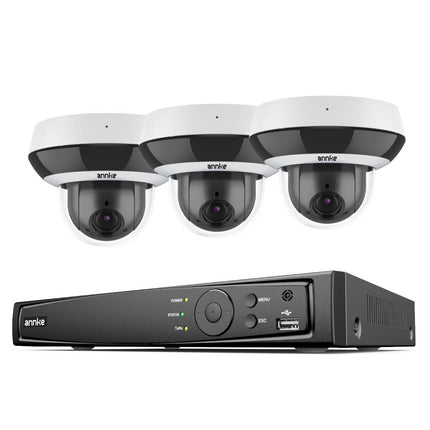 Annke Security Kit: 3x 5MP Dome Cameras, 8CH 4K NVR, Smart Dual Light, AI Detect, Mic
