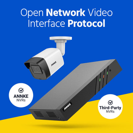 Annke Security Kit: 4x 5MP AI IP Cameras (2 Turret + 2 Bullet) with Microphone, 8CH NVR, IP67 Weatherproof