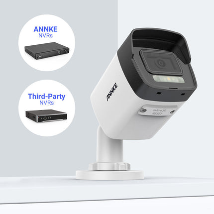 Annke Security Kit: 4x 8MP Bullet Cameras, 8CH 8MP NVR, Smart Dual Light, AI Detect, Mic