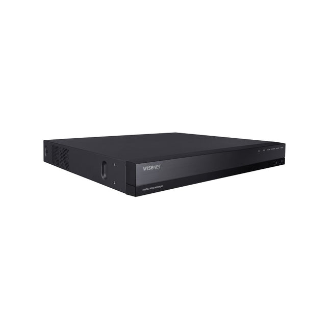 Hanwha Wisenet 16ch Pentabrid DVR, AHD/TVI/CVI/CVBS/IP H.265, 2x SATA, No HDD - HRX-1634