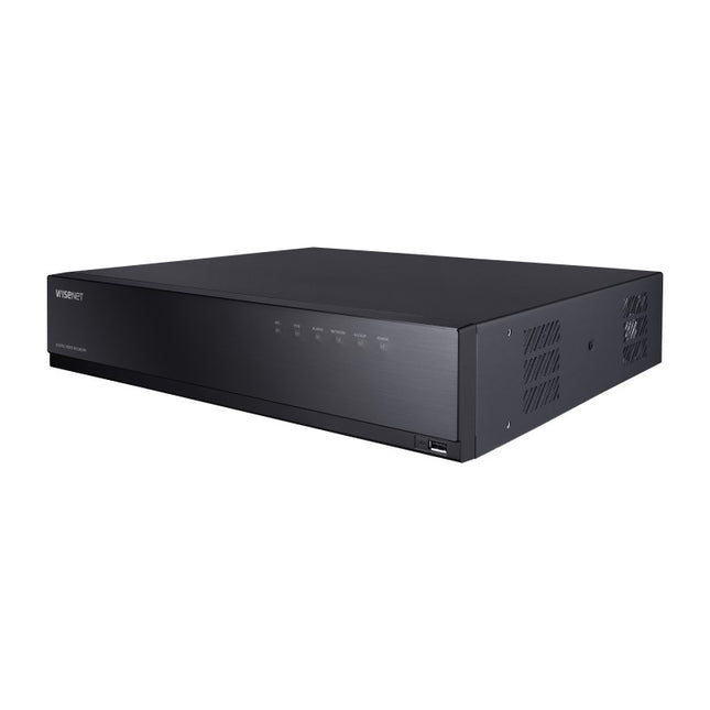 Hanwha 8ch Pentabrid Recorder, AHD/TVI/CVI/CVBS/IP, H.265, 4x SATA, No HDD - HRX-835