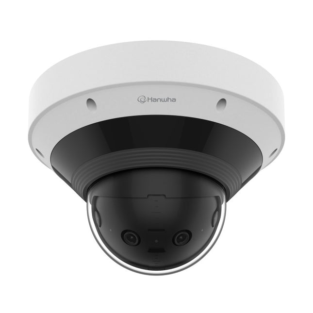 Hanwha 15MP Outdoor Multi Sensor Panoramic Camera, 192deg, IR, IP66, IK10 - PNM-9031RV