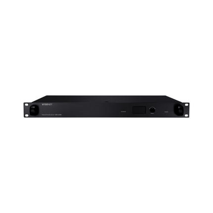 Hanwha IP Audio Server, PoE, 10/100 Base, IPv4, Black - SPA-S1000