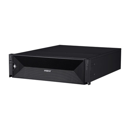Hanwha Wisenet 64ch NVR, H265, 400Mbps, Dual PSU, No HDD, (16 SATA 160TB max) - XRN-6410DB4