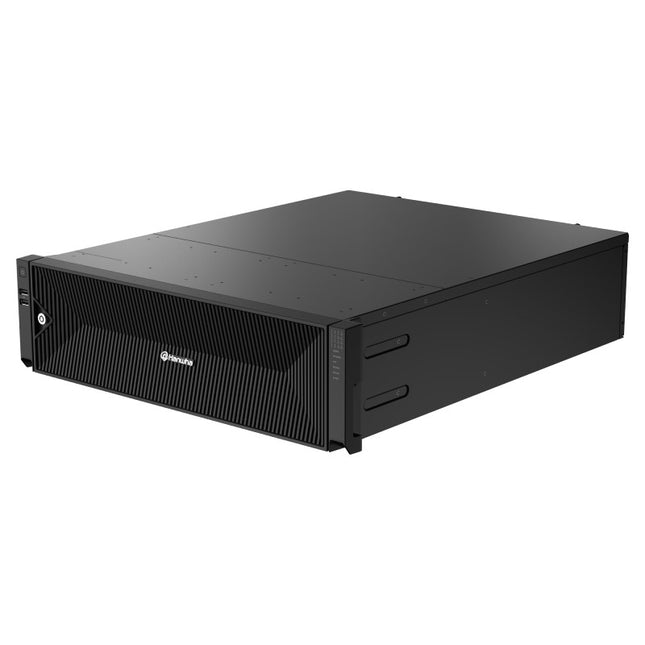 Hanwha Wisenet 64ch NVR, H.265, 520Mbps, Dual PSU, No HDD, (16 SATA 160TB max) - XRN-6420DB4