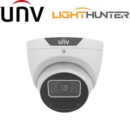 Uniview Security Camera: 6MP Turret, 2.8mm, LightHunter- IPC3616SS-ADF28K-I1