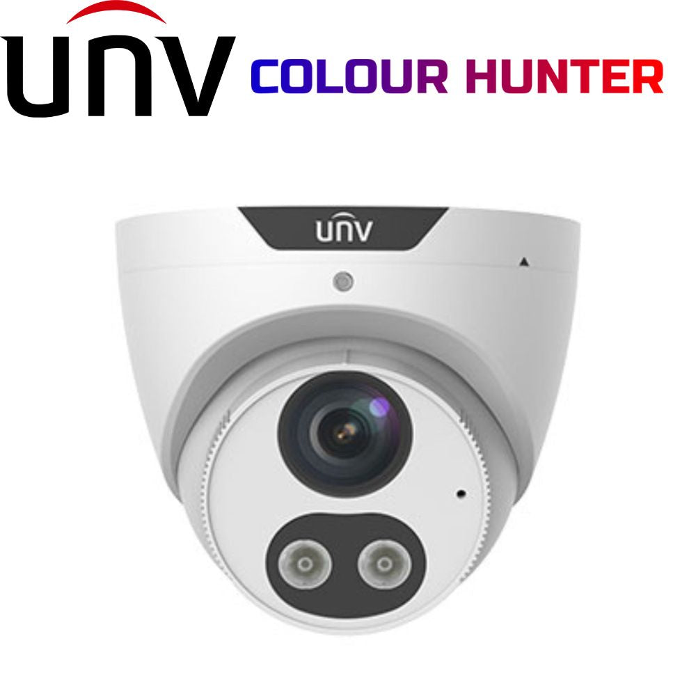 Uniview Security Camera: 8MP Turret, 2.8mm, Prime-I - IPC3618SB-ADF28KMC-I0