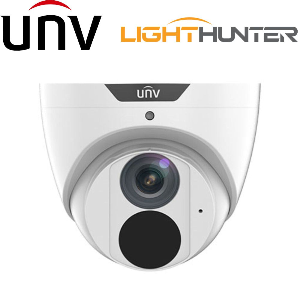Uniview Security Camera: 8MP Turret, 2.8mm, Prime-II - IPC3618SS-ADF28KM-I0