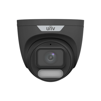 Uniview IPC3626LE-ADF28K-WP-BK – 6MP ColorHunter Fixed Eyeball Network Camera, Wise-ISP, F1.0 Len, Ultra 265, IP67