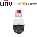 Uniview Security Camera: 2MP Full HD 4X PTZ, Active Deterrence, LightHunter