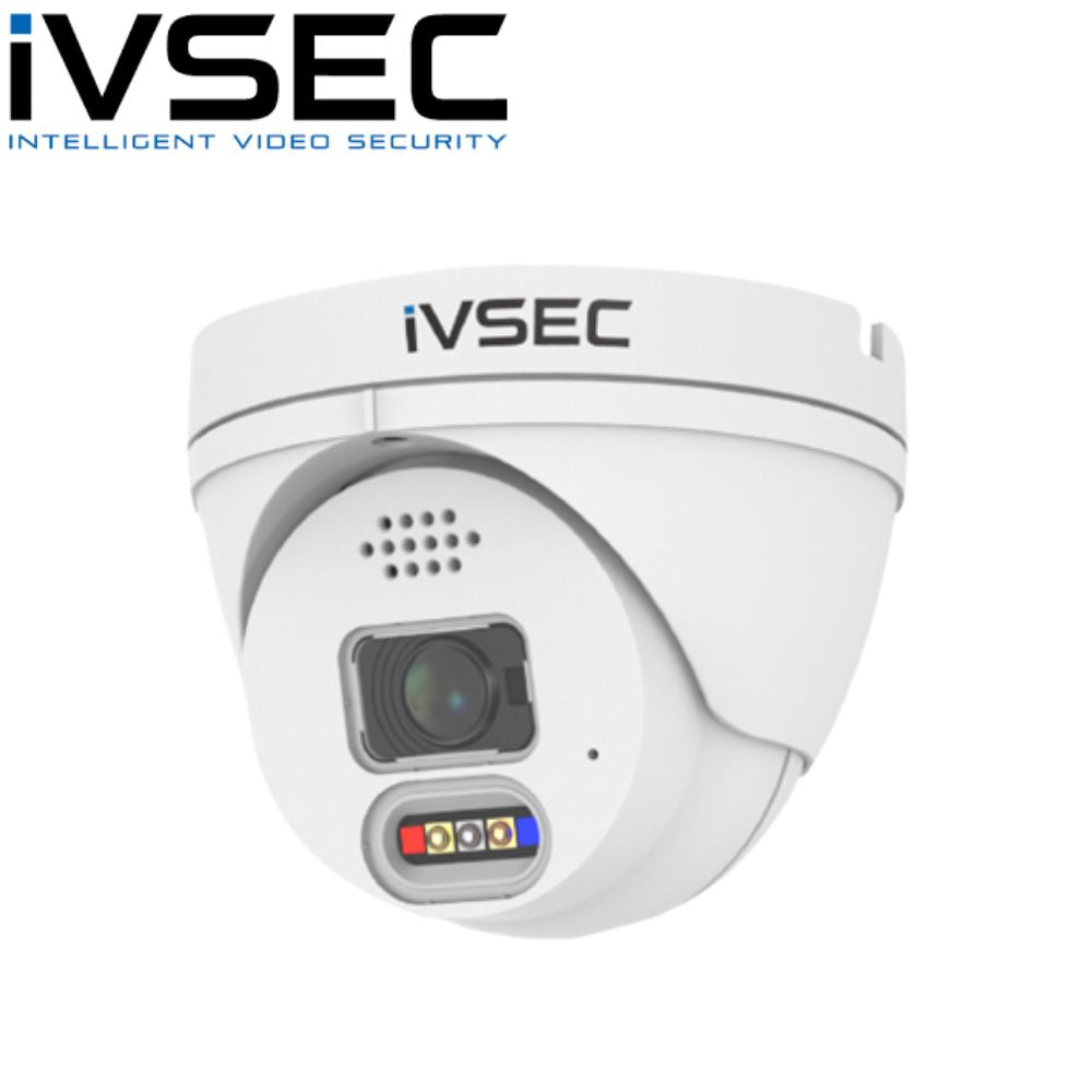 IVSEC Security Camera: 5MP Turret, 2.8MM Lens, Full Colour - IVNC110ADX