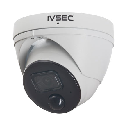 IVSEC 5MP Turret IP Security Camera with Microphone, SD Card Slot & PoE - IVNC110XD