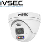 IVSEC Security Camera: 8MP Turret, 2.8MM Lens, Full Colour - IVNC323ADX