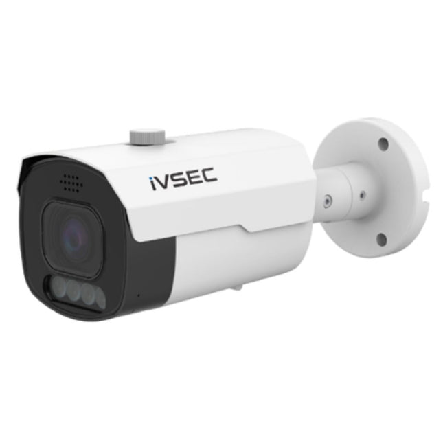 IVSEC Security Camera: 8MP Bullet, 2.8–12mm, Active Deterrence, Two-Way Audio, IP66 - NC531ADX