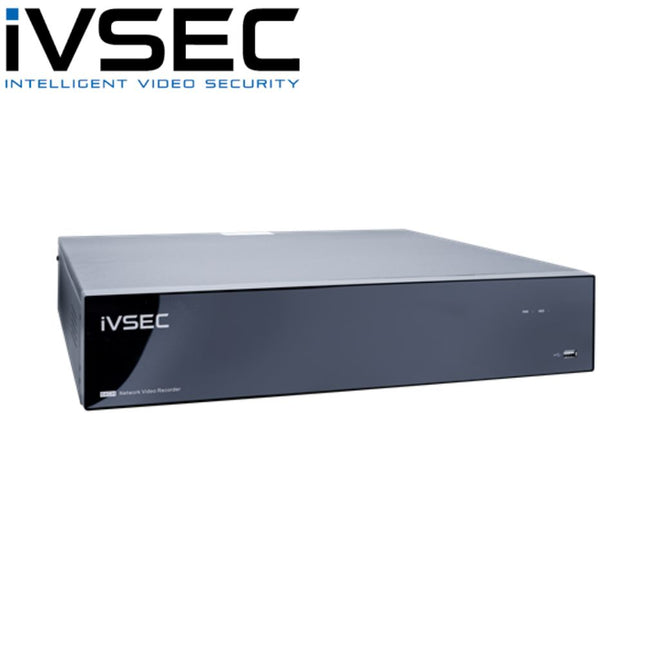 IVSEC NR6256EXA 256-Channel NVR, 12MP, 16 Bays, Dual Ethernet, 4× 4K HDMI, Advanced IVS
