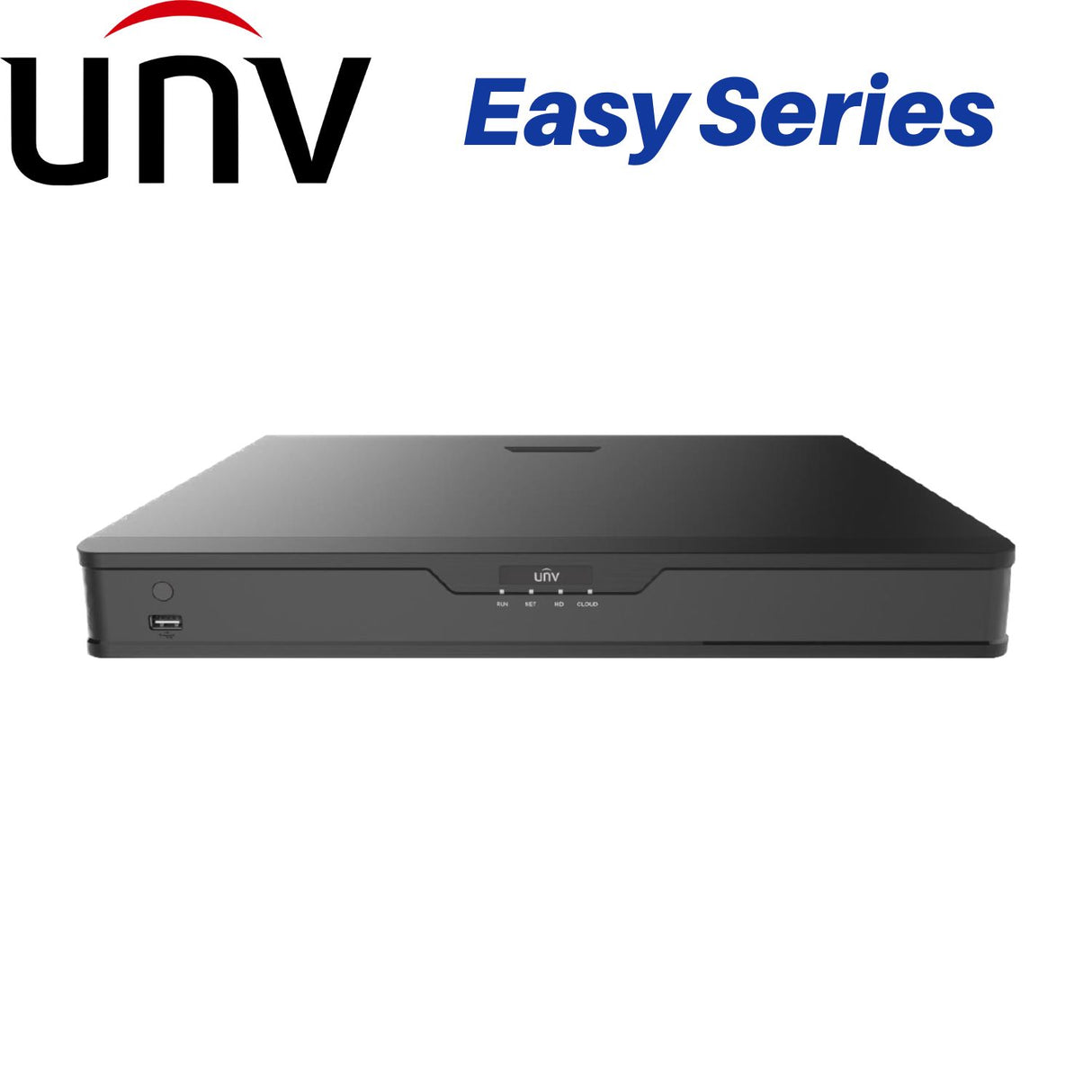 Uniview 8CH Network Video Recorder: 8MP/4K, 80MBPS INPUT, 2-SATA HDD, Easy Series - NVR302-08S2-P8