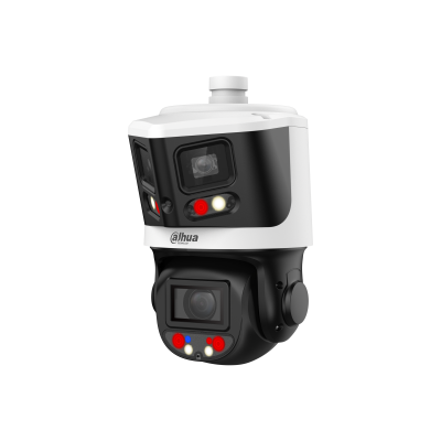 Dahua DH-SDT3E410-8P-MB-A-PV1 – 8MP + 4MP Starlight TiOC Panoramic & PTZ Camera with 10× Zoom, 180° Overview
