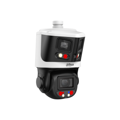Dahua DH-SDT3E410-8P-MB-A-PV1 – 8MP + 4MP Starlight TiOC Panoramic & PTZ Camera with 10× Zoom, 180° Overview