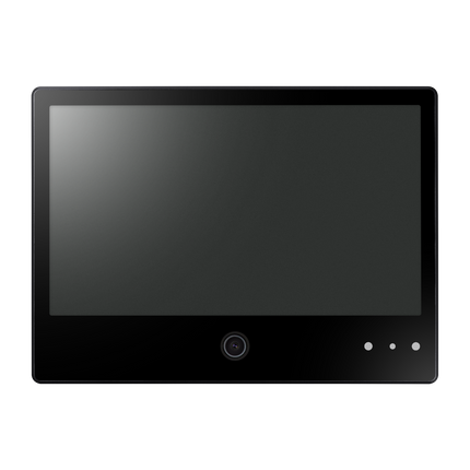 Hanwha 10" AI PVM Monitor, 2MP AI Camera, 1024 x 600, 24VDC, POE input - SMT-1031PV