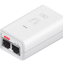 Ubiquity UBQPOE-24-7W-G-WH PoE Injector White 24VDC 0.3A Gigabit Lan