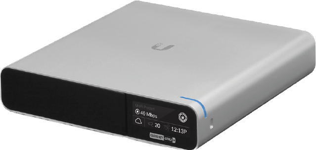 Ubiquity UBQUCK-G2-PLUS Unifi Cloud Key Gen2 Plus 1 X 1 TB Hdd 1 X Network Controller 1X Uled Controller Built-In Battery PoE/Qc 2.0 USB-C(9VDC) with Front Panel Display Silver