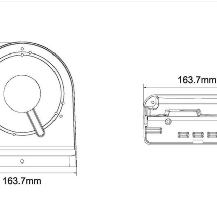 IVSEC Wall Mount for NC312 and NC512 Cameras - IV2456X