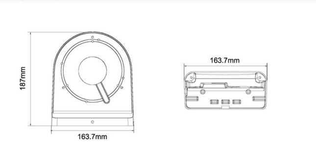IVSEC Wall Mount for NC312 and NC512 Cameras - IV2456X