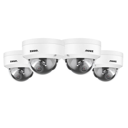 Annke 4x C800D 8MP (4K) Optical Zoom Outdoor PoE Dome Camera, AI Human & Vehicle Detection, Color & IR Night Vision, Built-in Mic, RTSP, IP67 & IK08