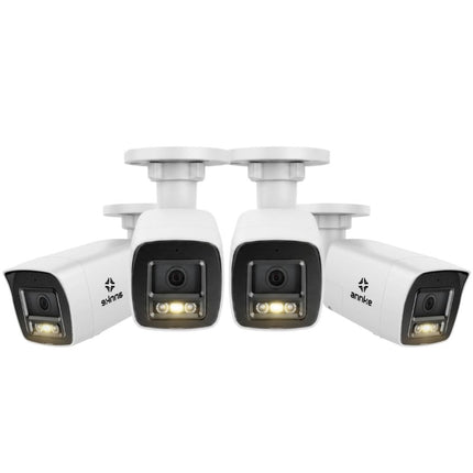 Annke CT800 8MP (4K) PoE Bullet Camera, Smart Dual Light, AI Detection, Two-Way Audio, 4mm, IP67