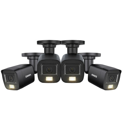 ANNKE 4-Camera 3K HD Bullet Security Camera System with Built-in Microphone, Smart Dual-Light & IP67 Weatherproof Protection