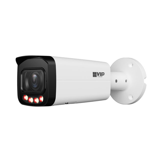 VIP Vision Professional AI Series 8.0MP Motorised Bullet IP Camera with Active Deterrence & Microphone (2.7–13.5mm) – VSIPP-8BIRMG-I3