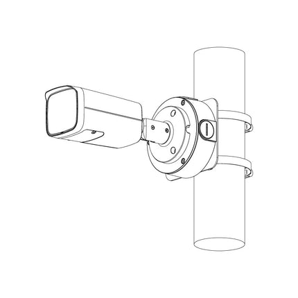 VIP Vision Professional AI Series 8.0MP Motorised Bullet IP Camera with Active Deterrence & Microphone (2.7–13.5mm) – VSIPP-8BIRMG-I3