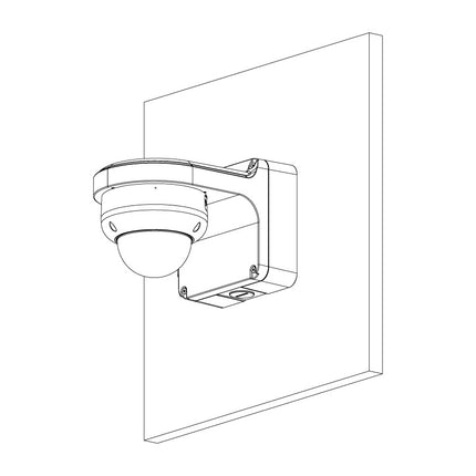 VIP Vision Professional AI Series 6.0MP Motorised Vandal Dome IP Camera with Active Deterrence (2.7–13.5mm) – VSIPP-6DIRMD-I3