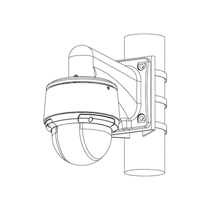 VIP Vision Professional AI Series 4.0MP 25x Optical Zoom PTZ Compact Dome IP Camera (5–125mm) – VSIPPTZ-4IRC-I